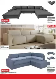 Baumax leták Strana 35: Kenya rohová sedací souprava €15.999,00, Toscania u rohová sedací souprava €23.999,00