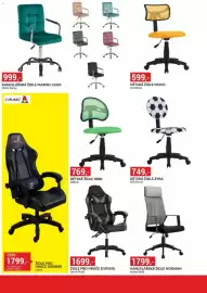 Baumax leták Strana 4: Židle pro hráče ds90100 €1.699,00, Dětská židle zyra €749,00