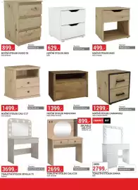 Baumax leták Strana 61: Hugo 3s noční stolek dub artisan €899,00, Montana noční stolek €1.399,00