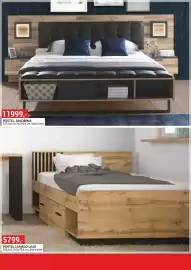 Baumax leták Strana 62: Postel Jakobina €11.999,00, Postel lamelo la20 €5.799,00