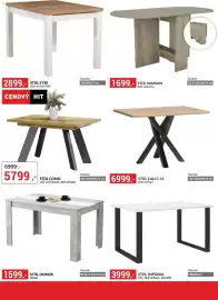 Baumax leták Strana 69: Samson stůl €1.699,00, Stůl como €5.799,00