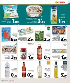 Volantino Conad | Convenienza Più Pagina 3: Salmone Norvegese Aquarius €6,89, Yogurt Parmalat €2,49