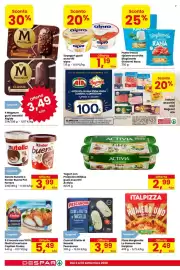 Volantino Despar Pagina 10: Yogurt con Probiotico Bifidus gusti assortiti Activia €2,99, Soyagurt gusti assortiti alpro €1,19
