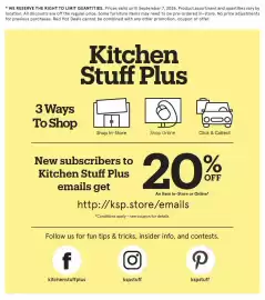 Kitchen Stuff Plus flyer week 36 Page 7
