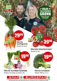 Spar kundeavis uke 36 Side 2: Norsk buntgulrot €29,90, Norsk brokkoli €19,90