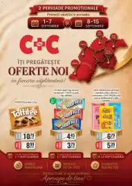 Catalog CBA Pagină 1: Vinelli gofri €3,79, Doy fresh mini șervețele umede €5,39