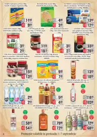 Catalog CBA Pagină 4: Coppa cocktail €68,89, Feiny mega sandwich biscuiti umpluti cu cremă de cacao €10,99