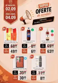Catalog CBA Pagină 6: Pepsi băutură răcoritoare carbogazoasă €6,69, Captain Morgan Spiced Gold €63,99