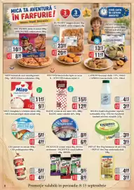 Catalog CBA Pagină 8: Mizo brânză de vacă semidegresată €9,75, Pickstick snack €8,49