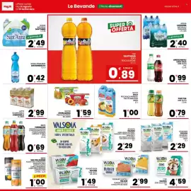 Volantino Despar Sicilia Pagina 10: Succo Jolly Frutta Mix €1,00, Sanpellegrino acqua tonica/aranciata €1,00