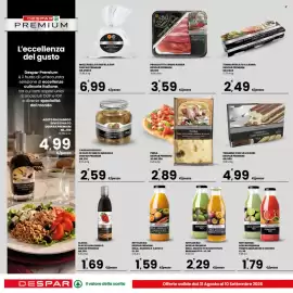 Volantino Despar Sicilia Pagina 5: Nettare bio Despar Premium pompeLmo/limone e zenzero €1,79, Pinsa Despar Premium €2,89