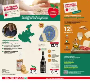 Volantino Eurospar Pagina 10: Formaggio Piave Mezzano D.O.P. Lattebusche €12,90
