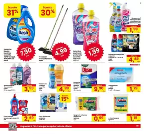 Volantino Eurospar Pagina 19: Dash €7,90, Scopa con manico fantasia €4,99