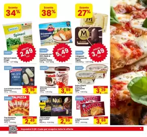 Volantino Eurospar Pagina 5: 5 Croccole €5,49, Spinaci Cubello OROGEL €2,49