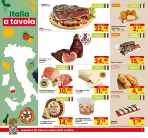 Volantino Eurospar Pagina 7: Arancini prosciutto e mozzarella €2,15, PUNTINE DI SUINO €15,90