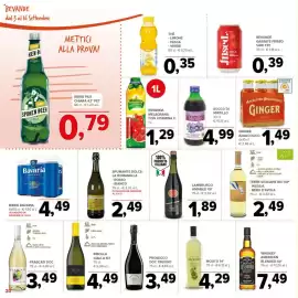 Volantino Todis Pagina 20: Campo del Bianco Prosecco €3,49, Aperitivo analcolico Ginger €1,49
