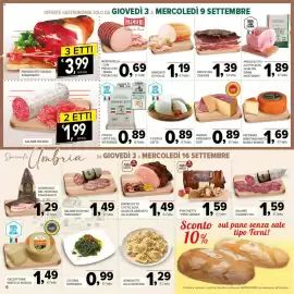 Volantino Todis Pagina 4: Prosciutto cotto alta qualità arrosto alla brace €1,49, Porchetta "Vera Umbra" €1,59