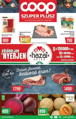 Coop akciós újság