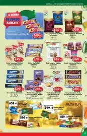Real akciós újság Oldal 13: Mars snickers twix bounty €299,00, Milka Choc&Choc, Choco Brownie, Keksz €949,00