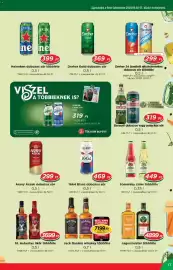 Real akciós újság Oldal 17: Somersby cider €449,00, Jack Daniels whiskey €7.199,00