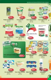 Real akciós újság Oldal 5: Vénusz Light margarin €469,00, Falusi Túró Sovány €489,00