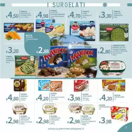 Volantino SpeSì Pagina 7: Algida Carte d'Or Affogato €2,98, Algida cono €4,20