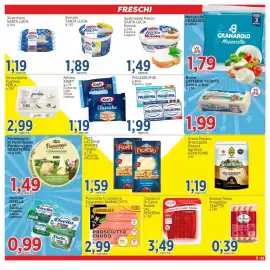 Volantino Market Ingross Pagina 9: Spalmabile Fresco Nuvola Santa Lucia €1,49, Stracchino Santa Lucia €1,19