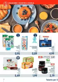 Volantino Talento Professional Store Pagina 2: Infuso Pompadour gusti assortiti €1,99, Caffè KIMBO aroma italiano €4,99