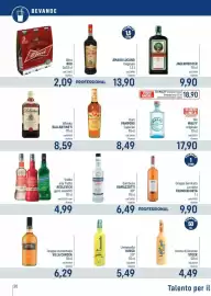 Volantino Talento Professional Store Pagina 20: Rum Pampero Especial €8,49, Grappa barricata La corte Franciacorta €9,90