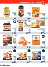 Volantino Talento Professional Store Pagina 3: Cornetto Tre Marie semplice €2,99, Fette biscottate SCHAR senza glutine €2,79