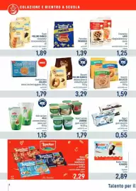 Volantino Talento Professional Store Pagina 4: Wafer LOACKER €2,29, Biscotti Mulino Bianco abbracci €3,29