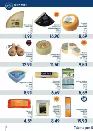 Volantino Talento Professional Store Pagina 8: Emmental bavarese GOLDSTEIG €5,59, Asiago fresco nero LATTERIE VICENTINE €8,49