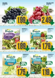 Volantino Vicino a te supermercati Pagina 17: Uva nera Sardegna €1,99, Bonduelle Carta delle Insalate €1,89