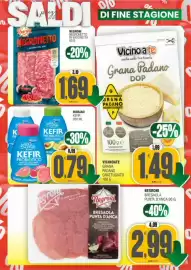Volantino Vicino a te supermercati Pagina 2: Negroni bresaola punta d'anca €2,99, Vicinoate Grana Padano Grattugiato €1,49