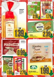 Volantino Vicino a te supermercati Pagina 33: Mulino Bianco Piadelle Sfogliate €1,99, Alimenta piada break €0,99