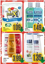 Volantino Vicino a te supermercati Pagina 38: Maxi carta igienica camomilla 3 veli €1,09, Genera collutorio menta €1,49