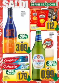 Volantino Vicino a te supermercati Pagina 5: Capogiro Spritz €3,09, Peroni Nastro Azzurro €0,99