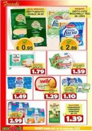 Volantino MercADone Pagina 16: Burro Santa Lucia €1,49, Squacquerello nonno nanni €1,59