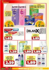 Volantino MercADone Pagina 26: Sapone liquido Neutro Roberts €1,29, Colgate Maxi Sensation Total €1,69