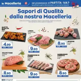 Volantino Boningros Cash and Carry Pagina 11: Tramezzini di carne di bovino adulto €9,90, Alette in salsa BBQ €4,99