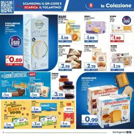 Volantino Boningros Cash and Carry Pagina 14: Sigma Crostatine €1,29, Tre Marie Ancora uno biscotti €2,29