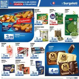 Volantino Boningros Cash and Carry Pagina 20: Sword spinaci in foglia a cubetti €1,99, Algida Viennetta vaniglia €3,99