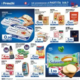 Volantino Boningros Cash and Carry Pagina 9: La Nefre Salmone norvegese Ti amo €3,99