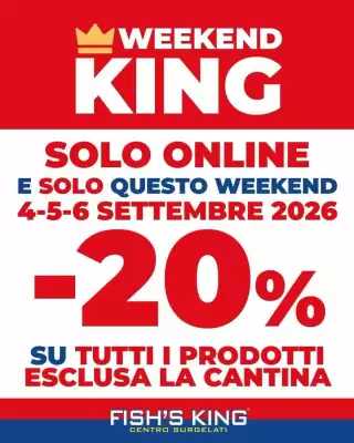 Volantino Fish's King (valido fino al 6-09)