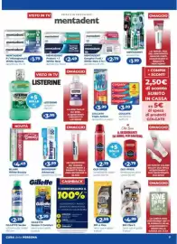 Volantino Acqua & Sapone Pagina 7: Mentadent spazzolino €1,99, Mentadent Protect + / White Now dentifricio €2,49