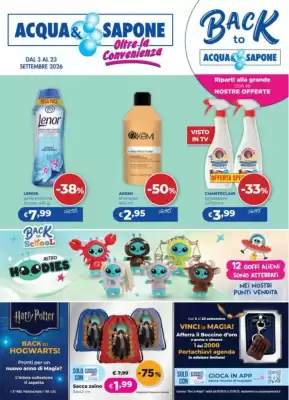 Volantino Acqua & Sapone