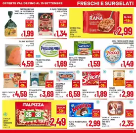 Volantino A&O Pagina 11: Philadelphia senza lattosio €1,69, Giovanni Rana Lasagne Assortite €2,99