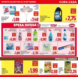 Volantino A&O Pagina 15: Whiteglass 3in1 €7,49, Deox detergente liquido €2,75