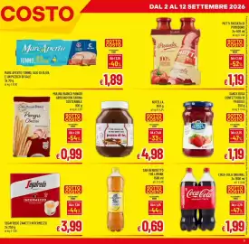 Volantino A&O Pagina 3: Mulino Bianco Pangrì Classici €0,99, Coca-Cola Original Taste €1,99