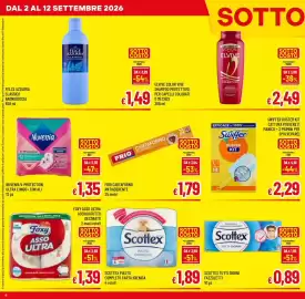 Volantino A&O Pagina 6: Swiffer Duster Kit €2,29, Scottex Pulito Completo €3,89